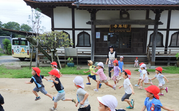 太子幼稚園の日常風景